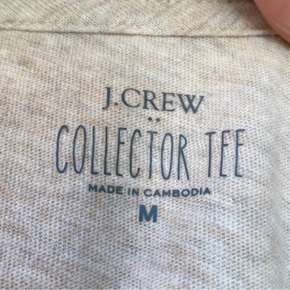 Women’s J. Crew Bon Voyage Camel Tangier Morocco Short Sleeve Tee - Picture 7 of 7